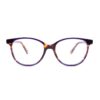 preppy round tortoiseshell acetate adults optical glasses