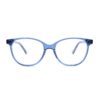 preppy round blue acetate adults optical glasses