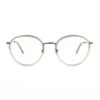 combination round adults green optical glasses