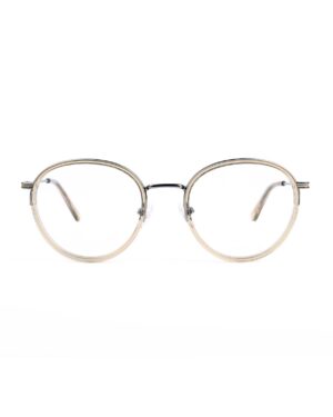 combination round adults green optical glasses