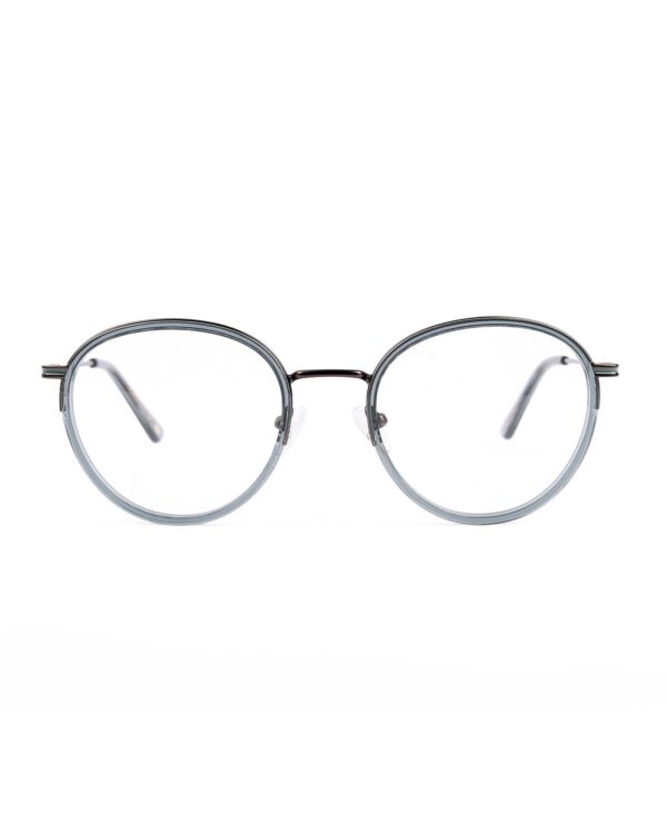 combination round adults blue optical glasses