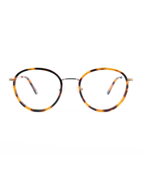 combination round adults tortoiseshell optical glasses