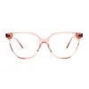 cat eye acetate pink frame adult optical glasses