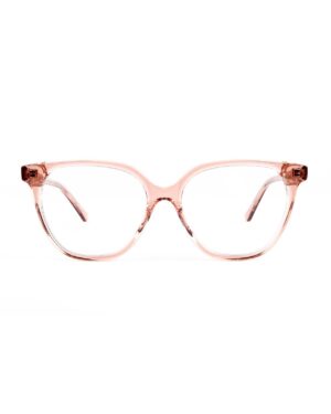 cat eye acetate pink frame adult optical glasses