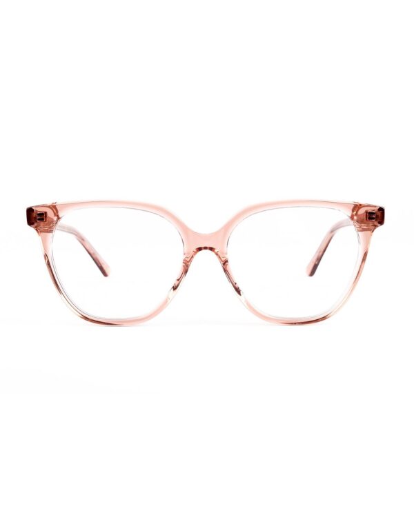 cat eye acetate pink frame adult optical glasses