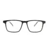 rectangle acetate mens black optical glasses frames