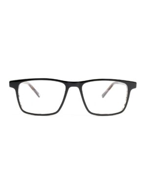 rectangle acetate mens black optical glasses frames