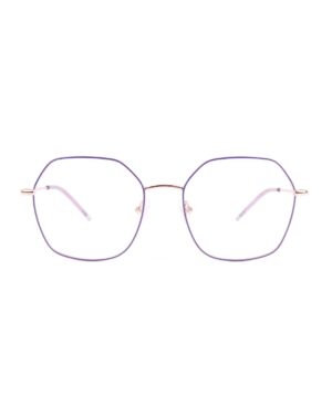 metal hexagon adults optical frame