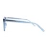 chunky acetate cat eye blue adults optical frame glasses
