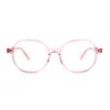 oversized square pink teen optical glasses frame