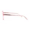 oversized square pink teen optical glasses frame