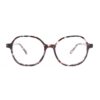 oversized square tortoiseshell teen optical glasses frame