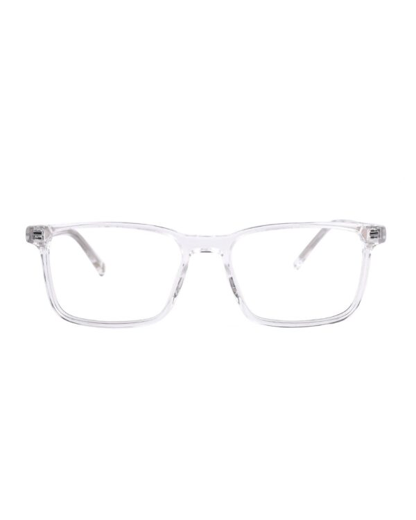 acetate rectangle clear adult optical frame