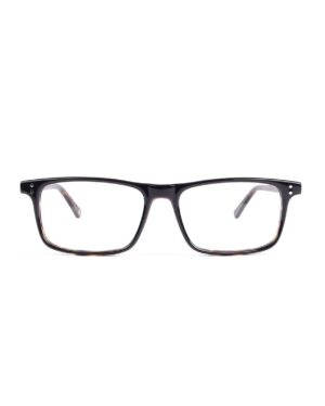 black acetate flat top adult optical glasses frames