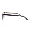 black acetate flat top adult optical glasses frames