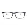 black acetate flat top adult optical glasses frames
