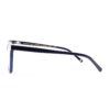 angular cat eye navy adult optical glasses