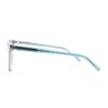 angular cat eye green adult optical glasses