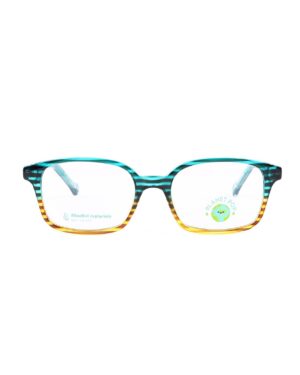 Yellow Stripe Kids Optical Frame