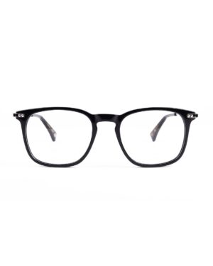 preppy combination adult black acetate optical glasses frame
