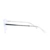 oversized square teen optical glasses frames blue acetate