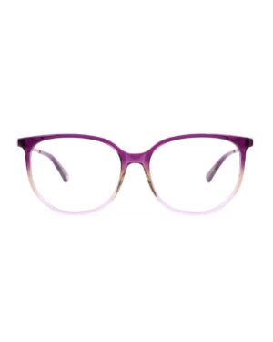 preppy round adult optical glasses frames purple graduated acetate combination