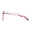 preppy round adult optical glasses frames pink acetate combination
