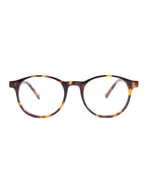 preppy round adult optical glasses frames tortoiseshell acetate