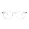 preppy round adult optical glasses frames clear acetate