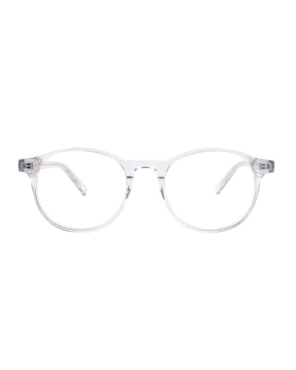 preppy round adult optical glasses frames clear acetate