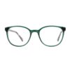 preppy round green acetate adult optical glasses frames