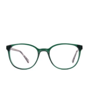 preppy round green acetate adult optical glasses frames