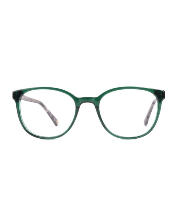 preppy round green acetate adult optical glasses frames