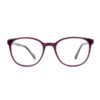 preppy round purple acetate adult optical glasses frames