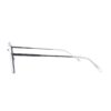 small geometric green metal adult optical glasses frames