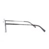 small geometric black metal adult optical glasses frames