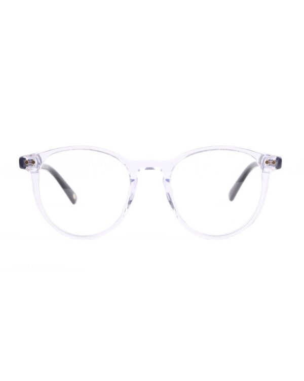oversized preppy round clear acetate adult optical glasses frames