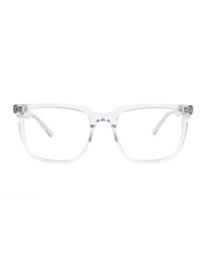 preppy rectangle grey acetate adult optical glasses frames