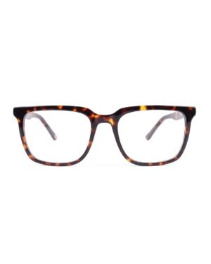 preppy rectangle tortoiseshell acetate adult optical glasses frames