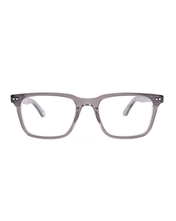 rectangle grey acetate adult optical glasses frames