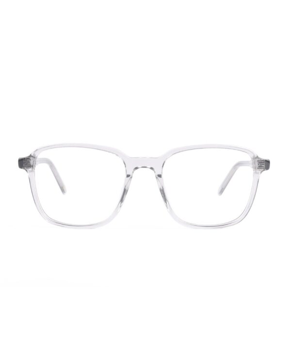 retro square grey acetate adult optical glasses frames