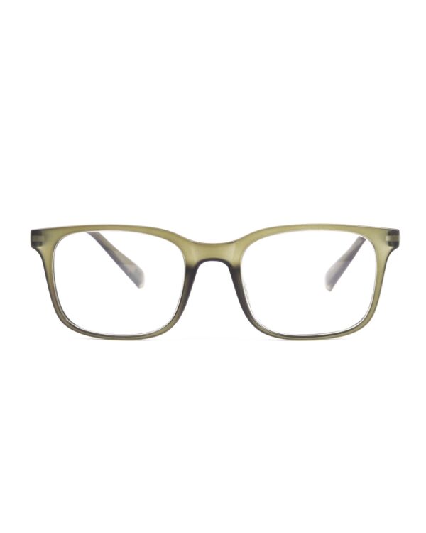 rectangle green adult recycled reading glasses readers