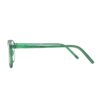 keyhole round preppy green adult recycled reading glasses readers