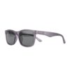 chunky flat top rectangle grey adult recycled sunglasses