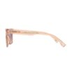 oversized square pink adult recycled sunglasses