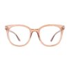 oversized square cat eye pink blush adult recycled reading glasses readers