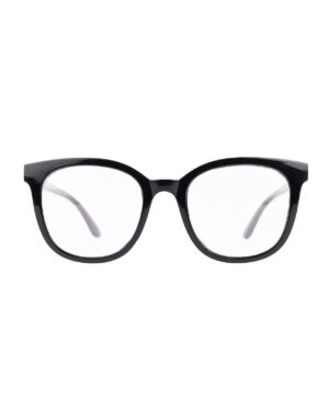 oversized square cat eye black adult recycled reading glasses readers