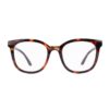 oversized square cat eye brown tortoiseshell adult recycled reading glasses readers