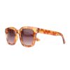 oversized chunky orange tortoiseshell adult recycled sunglasses