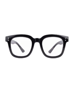 oversized chunky black adult recycled reading glasses readers